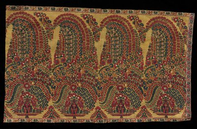 Border Fragment of a Shawl, early 1800s by Unbekannt
