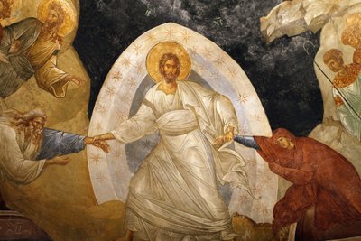 Chora Church Museum: Resurrection Fresco, Istanbul, Turkey by Unbekannt