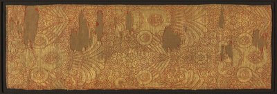Cloth of Gold: Displayed Falcons by Unbekannt
