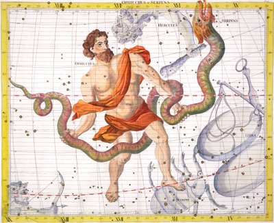 Constellation of Ophiucus by Unbekannt