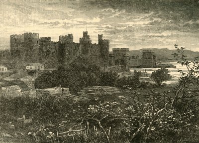 Conway Castle, from the Road to Llanrwst by Unbekannt