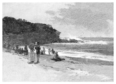 Coogee Beach, Sydney, New South Wales, Australia, 1886 by Unbekannt