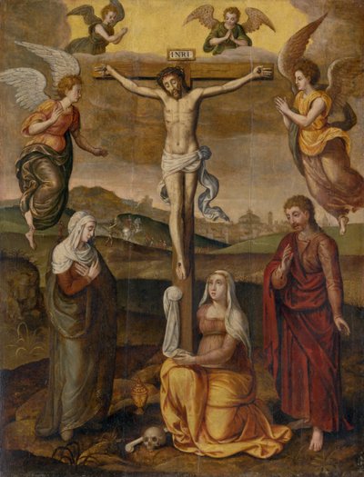 Crucifixion by Unbekannt