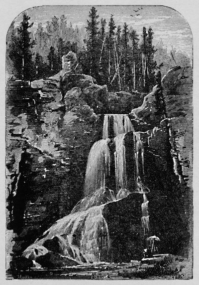 Crystal Falls, 1883 by Unbekannt