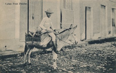 Cuban Fruit Peddler, c1908 by Unbekannt