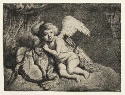 Cupid Resting, 1600s by Unbekannt