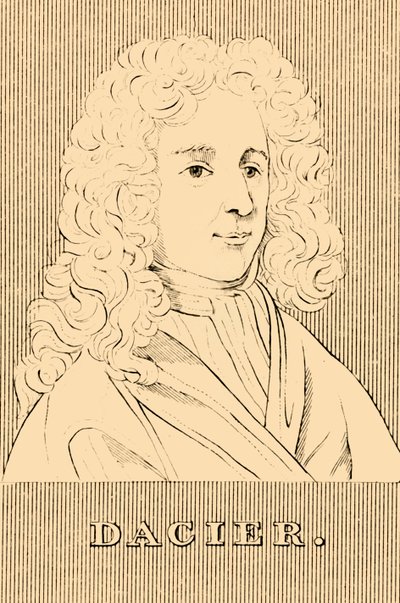 Dacier, 1651-1722 by Unbekannt