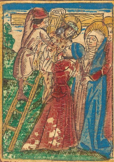 Descent from the Cross, c. 1490 by Unbekannt