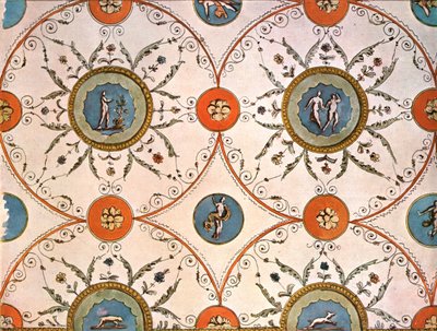 Design for a ceiling-painting, Italy by Unbekannt