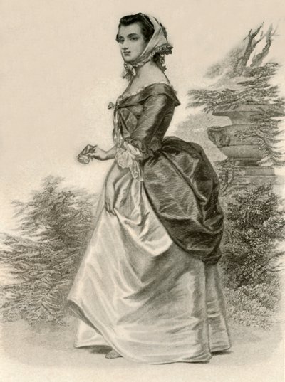 Dress of a Young Virginia Lady by Unbekannt