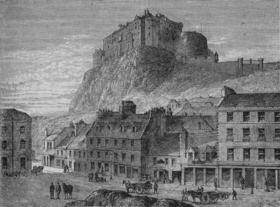 Edinburgh Castle by Unbekannt