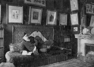 Edmond de Goncourt, French author by Unbekannt
