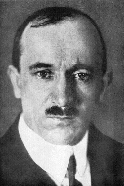 Edvard Benes, second President of Czechoslovakia by Unbekannt