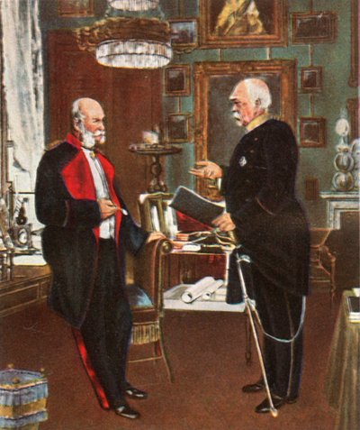 Emperor and Chancellor, 1871 by Unbekannt