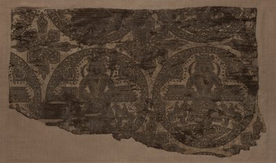 Enthroned King Flanked by Griffins by Unbekannt