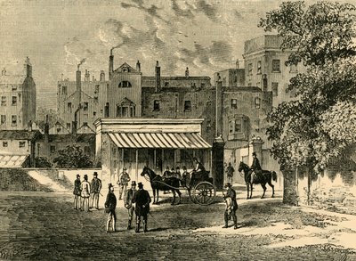 Entrance to Old Tattersalls, c. 1876 by Unbekannt