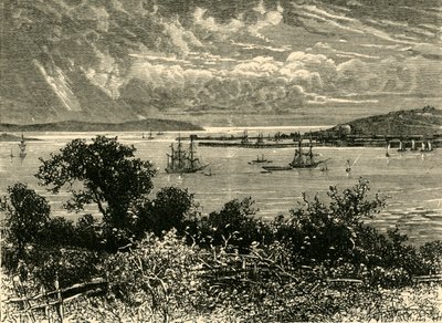 Falmouth Harbour, 1898 by Unbekannt