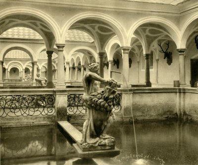 Fish Tank Sculptures, Kremsmünster Abbey, Upper Austria, c1935 by Unbekannt