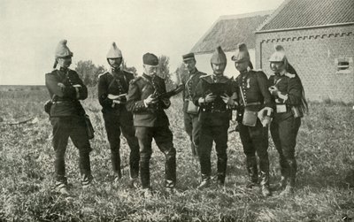 French Staff Officers in Consultation by Unbekannt