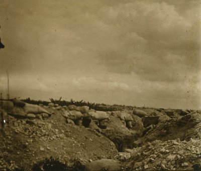 Front line, Jonchery, northern France, c1914-c1918 by Unbekannt