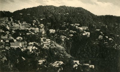 General View of Jakko, Simla, c1918-c1939 by Unbekannt