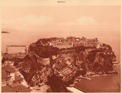 General View of the Principality of Monaco, 1930 by Unbekannt