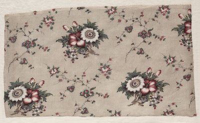 Glazed Chintz Fragment by Unbekannt