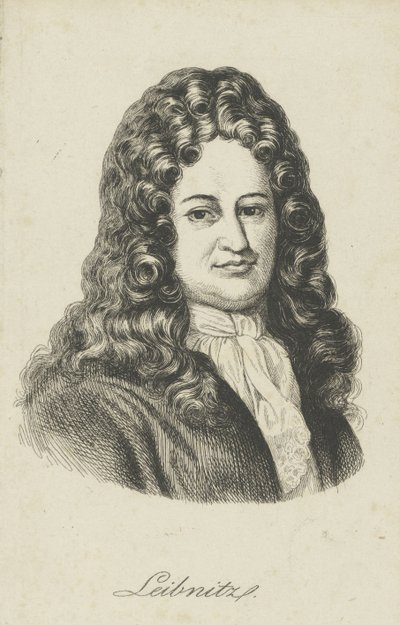 Gottfried Wilhelm Leibniz by Unbekannt