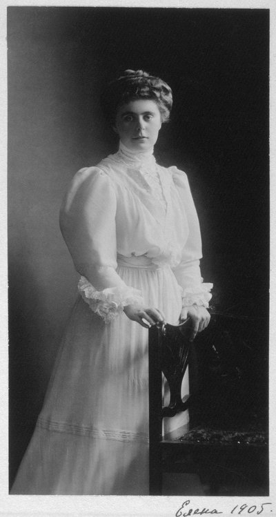 Grand Duchess Elena Vladimirovna of Russia, 1905 by Unbekannt