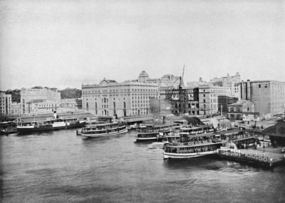 Harbour Ferry Boats at Circular Quay by Unbekannt