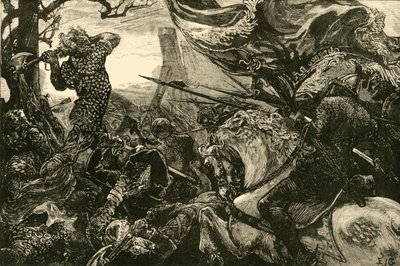 Harold at the Battle of Hastings, 1066, 1890 by Unbekannt