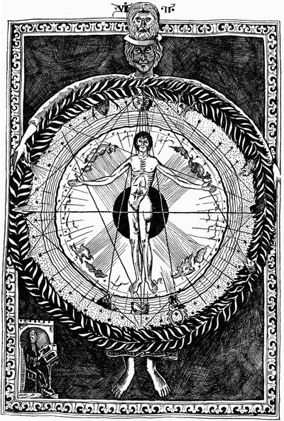 Hildegard of Bingen 1098-1179, German abbess and mystic by Unbekannt