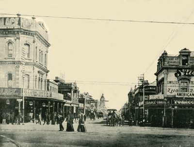 Hindley Street, Adelaide, 1901 by Unbekannt