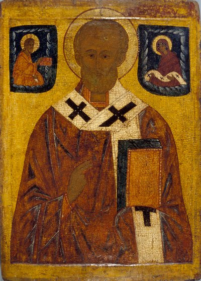 Icon of St Nicholas, 15th-16th century by Unbekannt