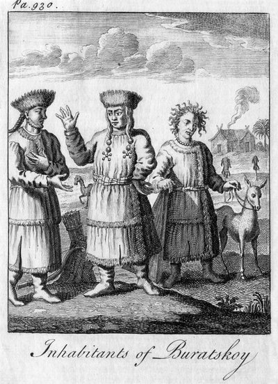 Inhabitants of Buratskoy by Unbekannt
