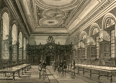 Interior of Stationers Hall, 1876 by Unbekannt
