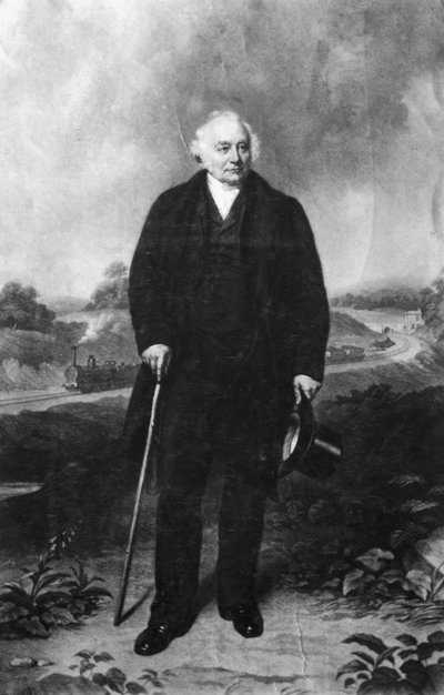 John Ellis, MP and railway chairman by Unbekannt