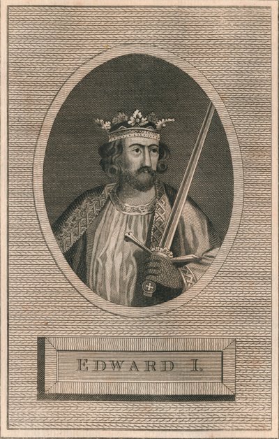 King Edward I, 1793 by Unbekannt