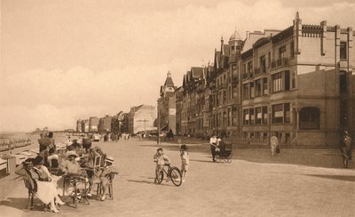 La Digue, The Promenade, c1900 by Unbekannt