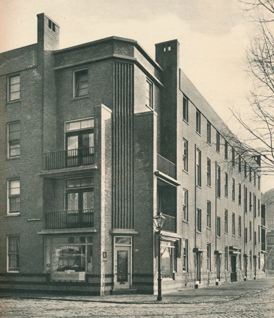 Labourers Dwellings, Spangen, Rotterdam, 1928 by Unbekannt