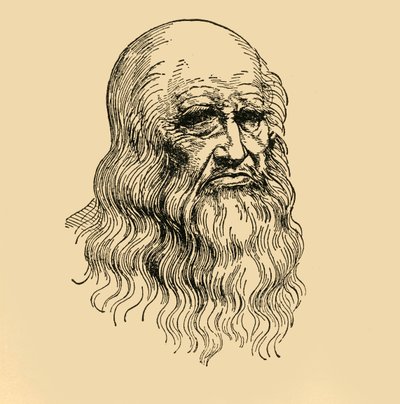 Leonardo Da Vinci by Unbekannt