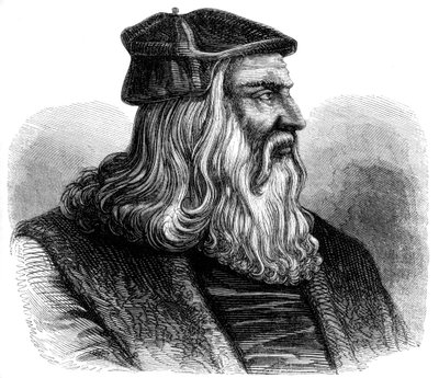 Leonardo da Vinci 1452-1519, 16th century 1849 by Unbekannt