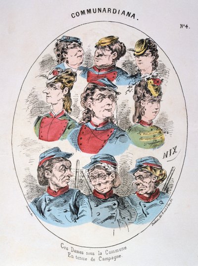 The Beautiful Days of the Commune, 1871 by Unbekannt