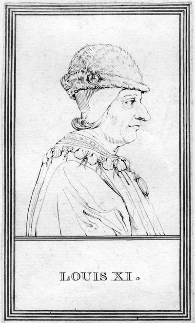 Louis XI, King of France by Unbekannt