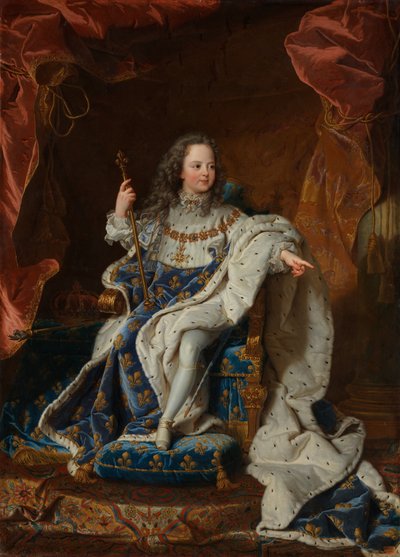 Louis XV as a Child by Unbekannt