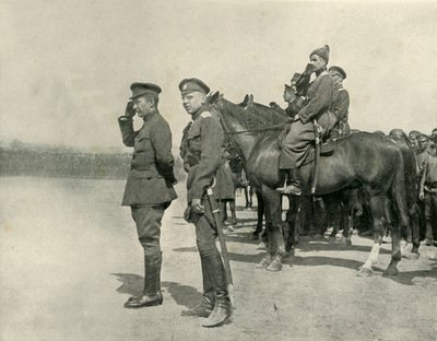 M. Kerensky Saluting the Troops by Unbekannt