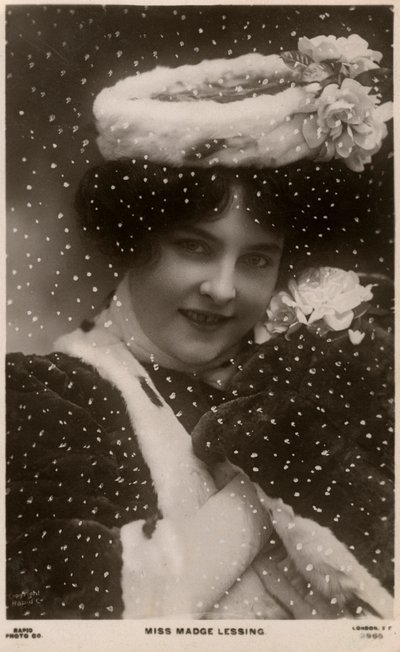 Madge Lessing, German actress by Unbekannt