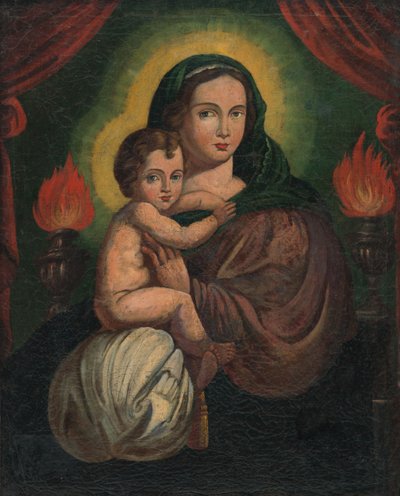 Madonna with Child by Unbekannt