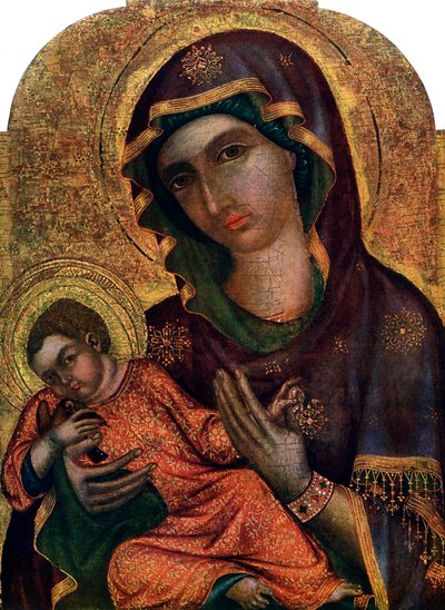 Madonna of Most, before 1350 by Unbekannt