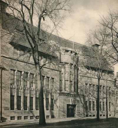 Main Facade, Bank of Rotterdam, The Hague, 1920 by Unbekannt